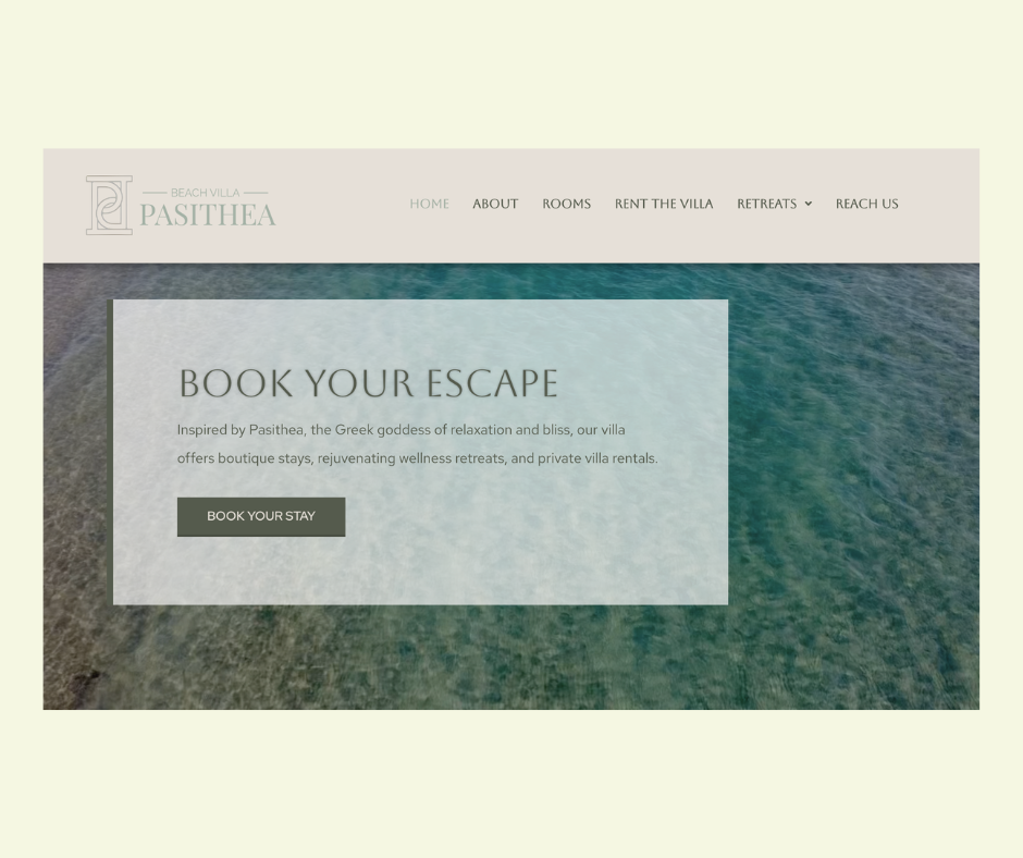Beach Villa Pasithea project