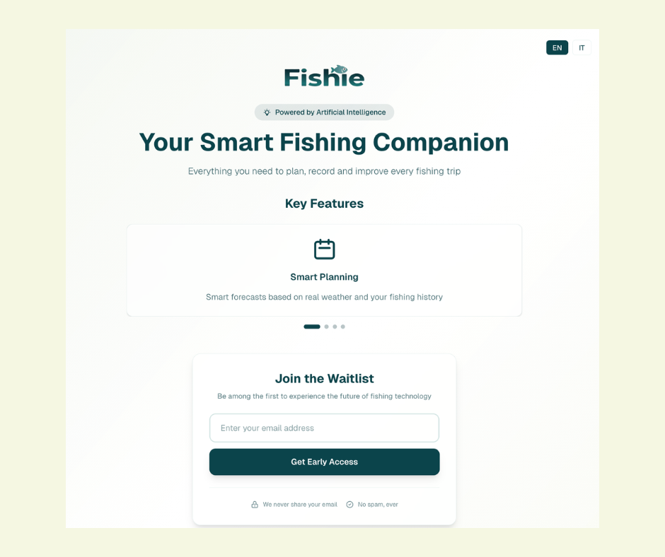 Fishie App project